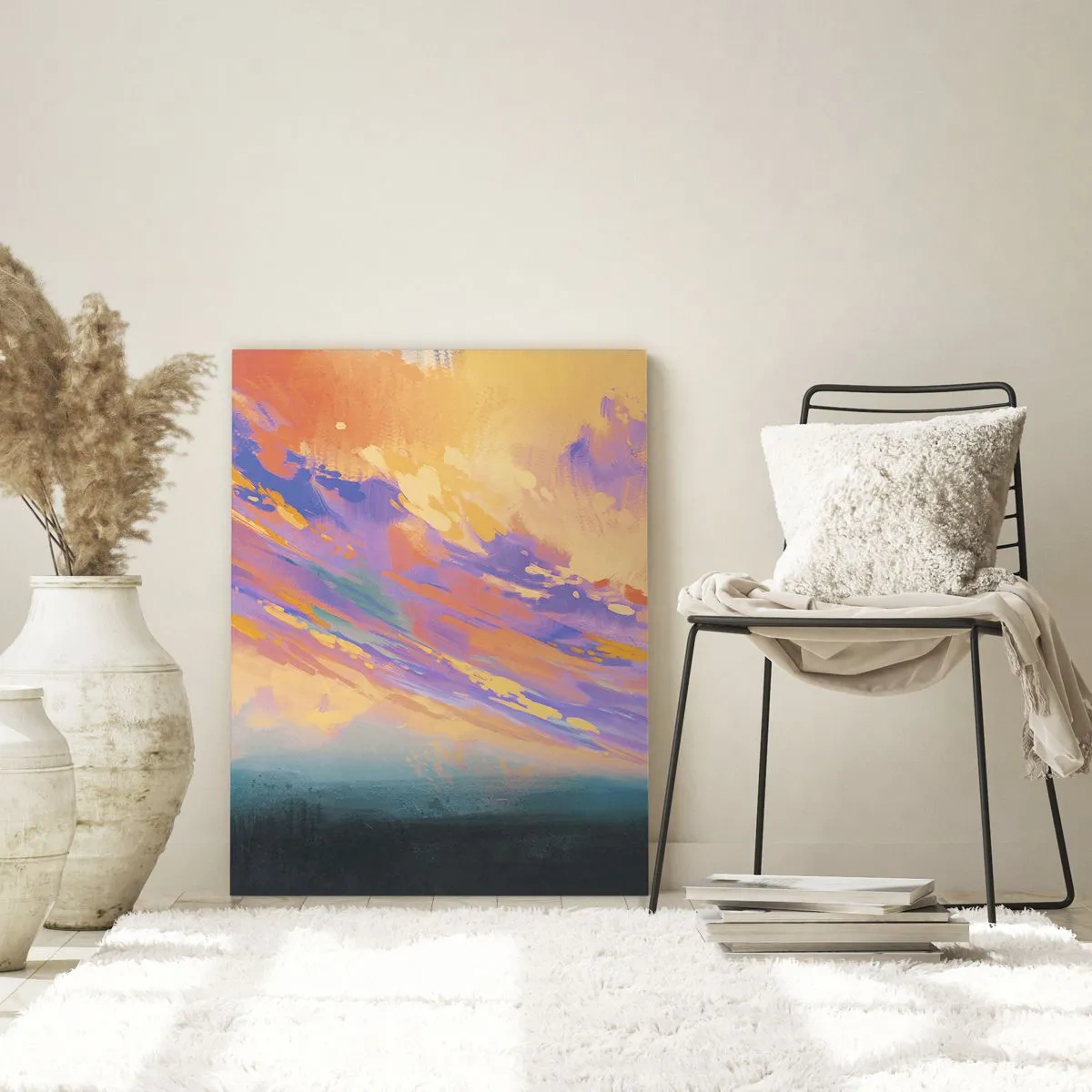 Üveg kép - Vonzási erő - 50x70 cm