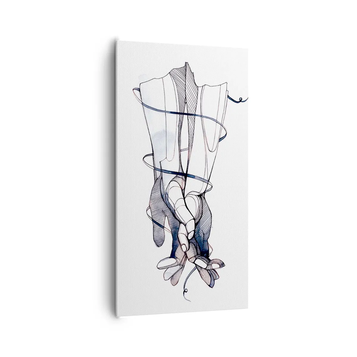 Vászonkép - Érintés tanulmányozása - 65x120 cm