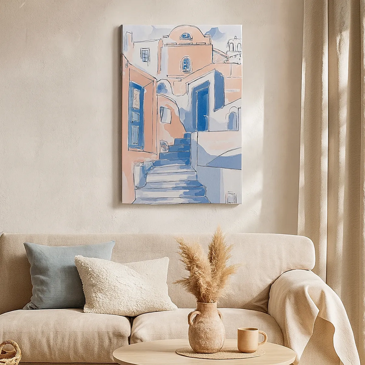 Vászonkép - Egzotikus város - 50x70 cm