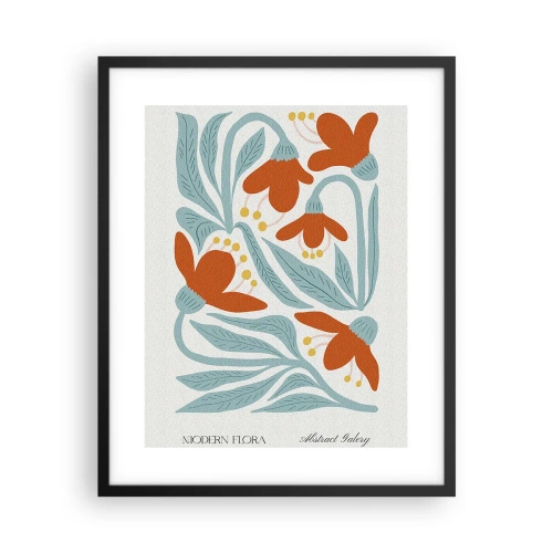 Poszter fehér keretben - A föld felé, a nap felé - 40x50 cm