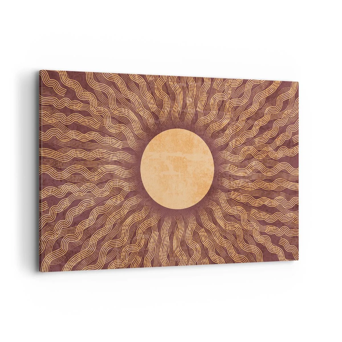Vászonkép - A nap ikonja - 120x80 cm