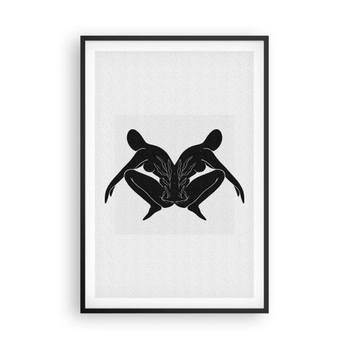 Poszter fehér keretben - Egy közös lélek - 61x91 cm