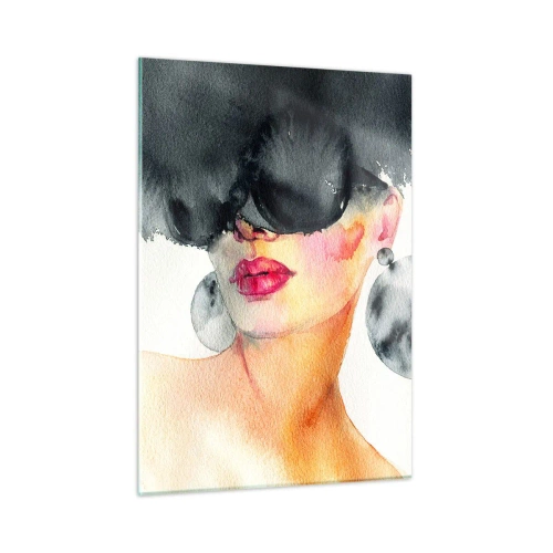 Üveg kép - Az elegancia titka - 50x70 cm