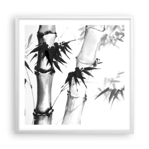 Poszter fekete keretben - Közelkép a keletről - 60x60 cm