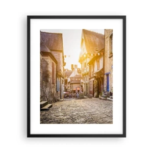 Poszter fehér keretben - A város fehér szelleme - 40x50 cm