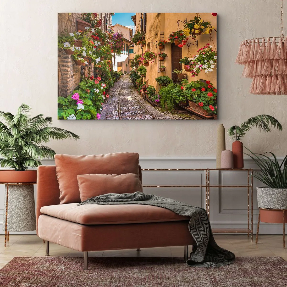 Vászonkép - Olasz sikátor - 70x50 cm