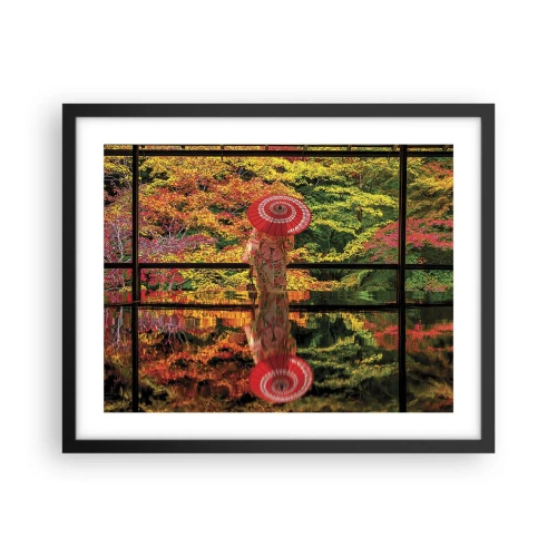 Poszter fehér keretben - A természet templomában - 50x40 cm