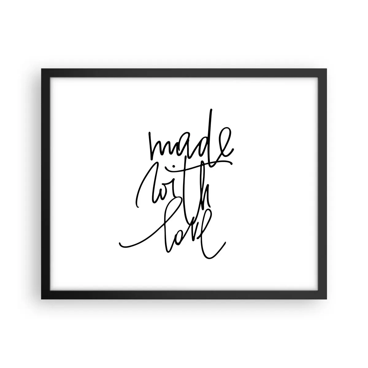 Poszter fehér keretben - A legjobb márka - 50x40 cm