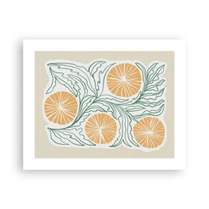 Poszter - Etnikus egy csipet absztrakcióval - 50x40 cm