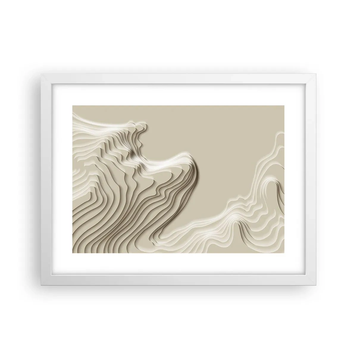 Poszter fekete keretben - Művészeti topográfia - 40x30 cm