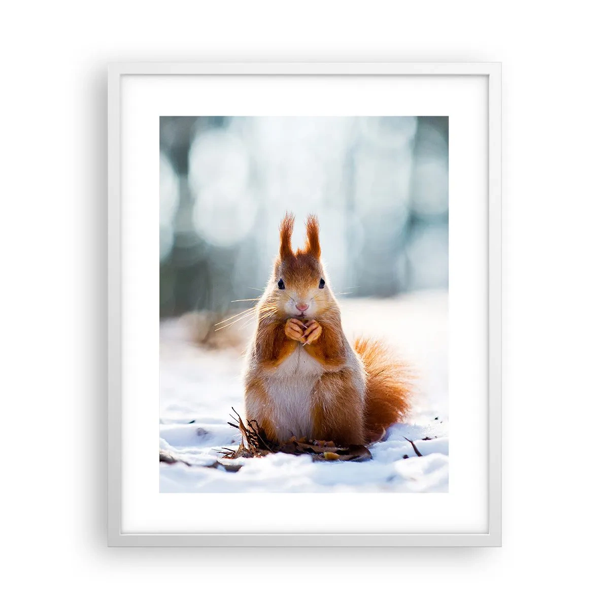 Poszter fekete keretben - Mit nézel? - 40x50 cm