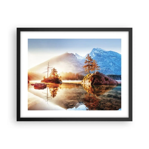 Poszter fehér keretben - A természet új fényben - 50x40 cm