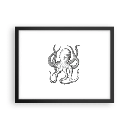 Poszter fehér keretben - Hullámokkal táncoló - 40x30 cm