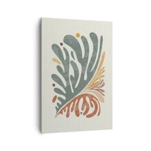 Vászonkép - Többszínű levél - 70x100 cm