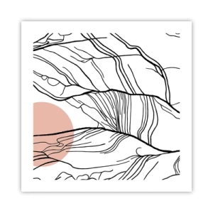 Poszter - Gallyak hálójában - 50x50 cm