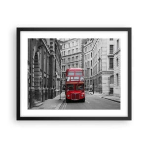 Poszter fehér keretben - A mindennapi életnek nem kell szürkének lennie - 50x40 cm