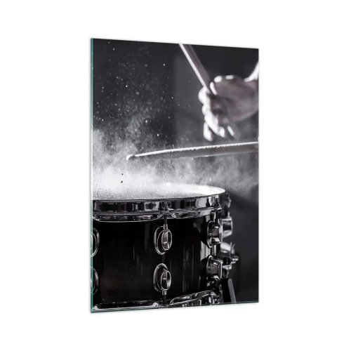 Üveg kép - A zene pulzusa - 70x100 cm
