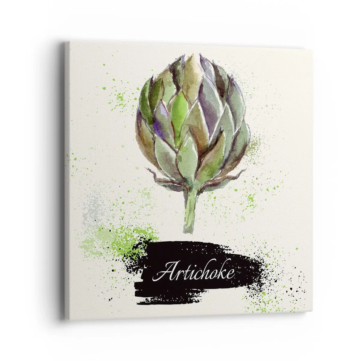 Vászonkép - Eviva zöldségek! - 40x40 cm