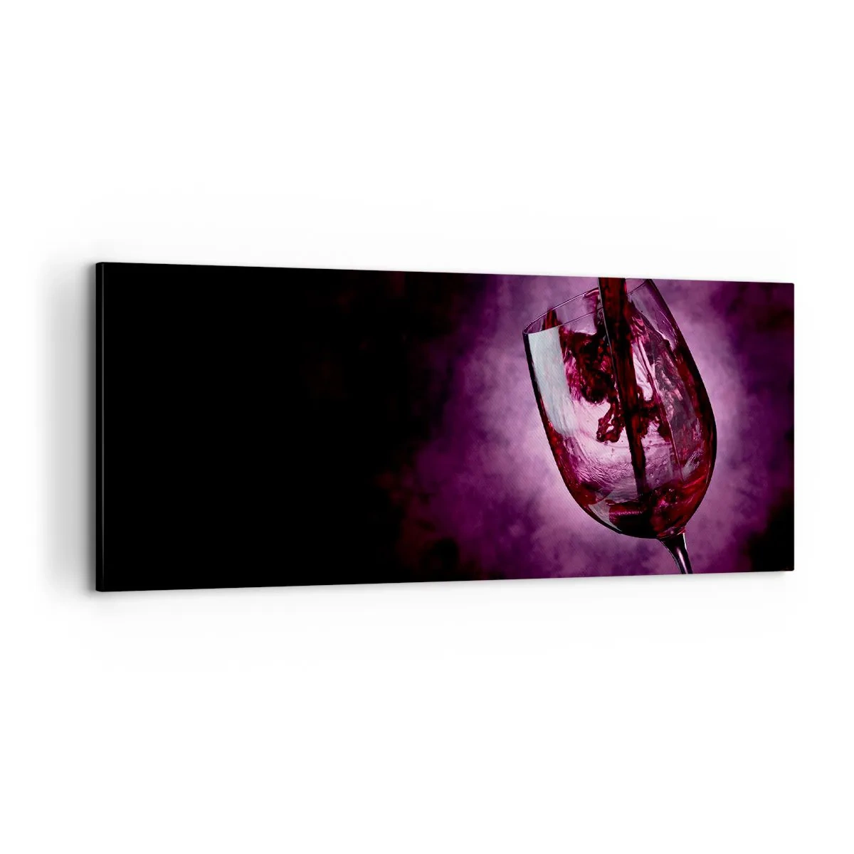 Vászonkép - Skarlátvörös? Kármin? Nem, rubin. - 100x40 cm