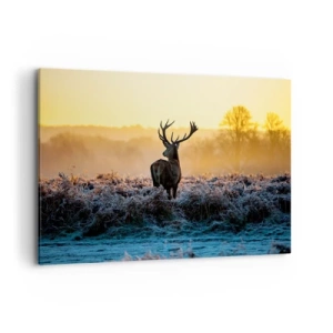 Vászonkép - Megkoronázott a birtokán - 120x80 cm