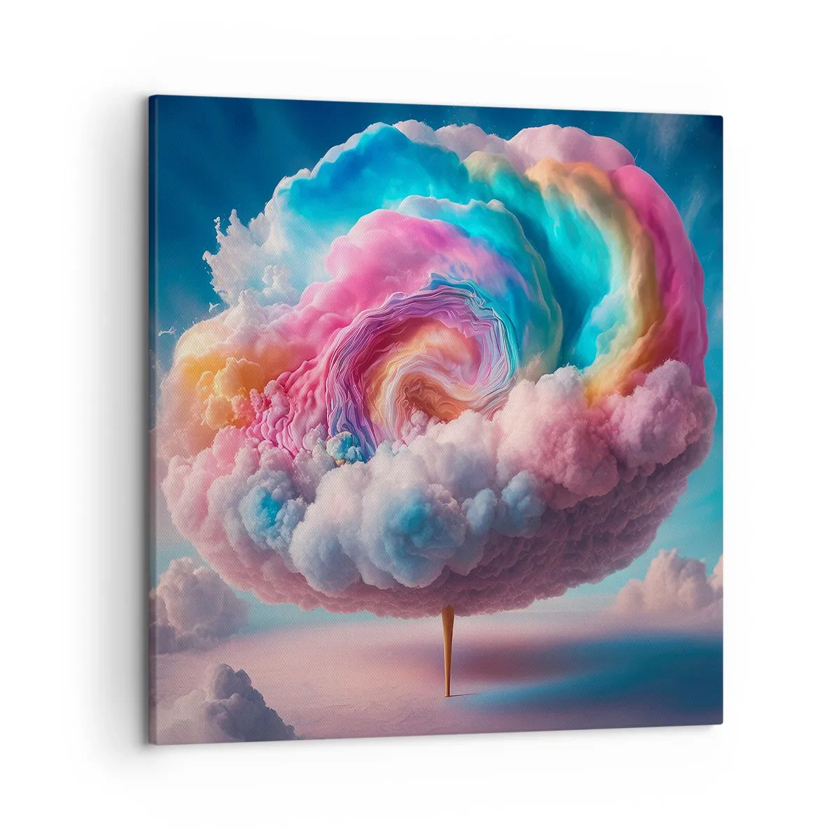 Vászonkép - Álom egy vidámparkról - 50x50 cm