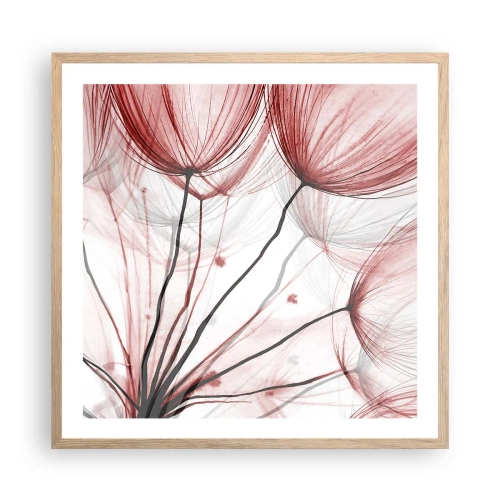 Poszter világos tölgy keretben - Felszállás előtt - 60x60 cm