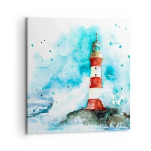 Vászonkép - Az elemek egysége - 50x50 cm