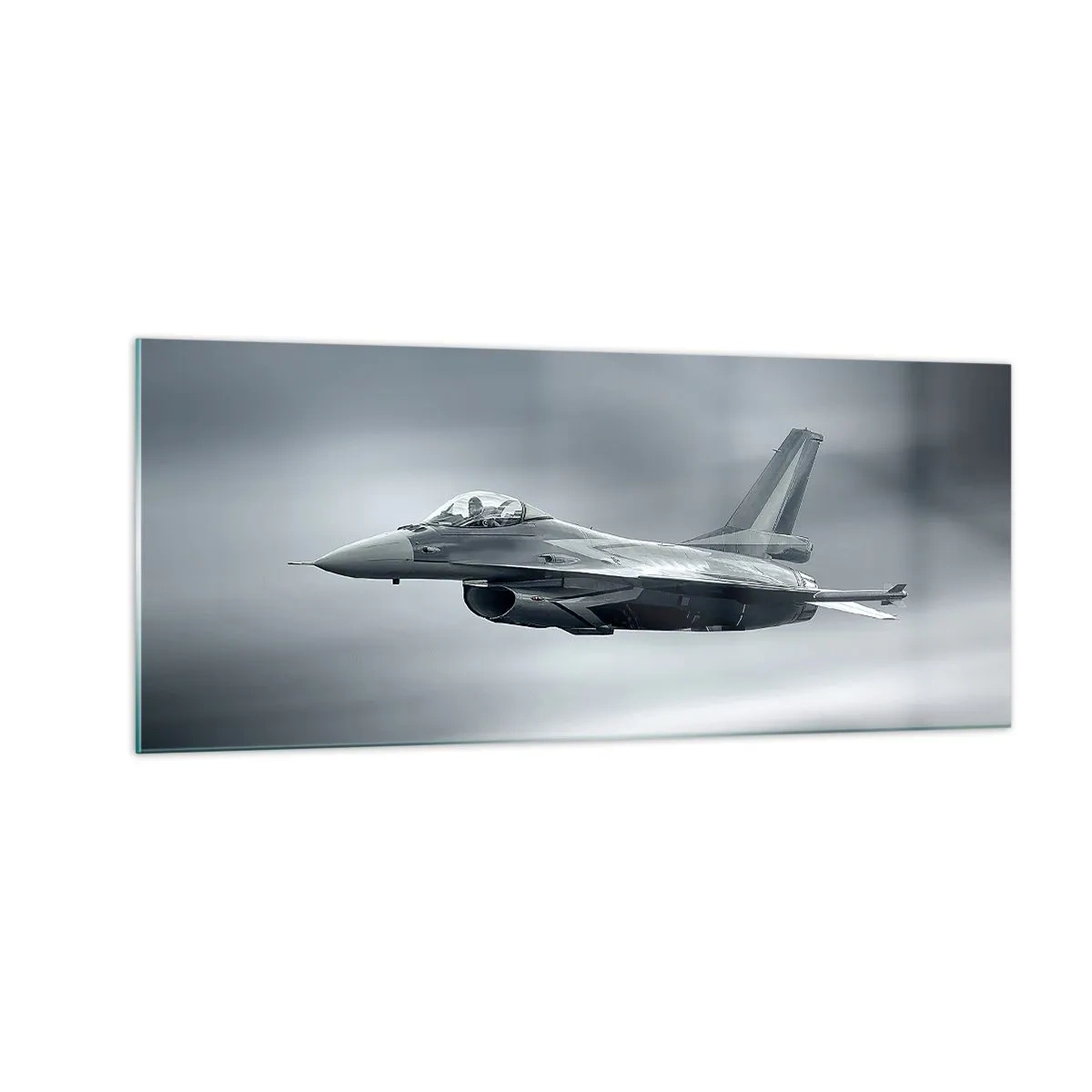 Üveg kép - Kihívod? - 100x40 cm