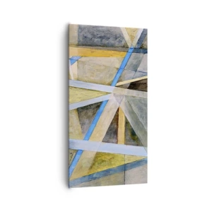 Vászonkép - Egyenesen vagy átlósan? - 65x120 cm