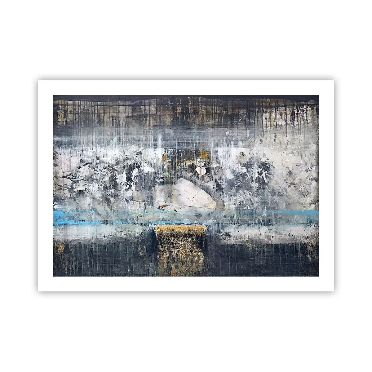 Poszter - Mint a jégen, mint a csomón - 70x50 cm