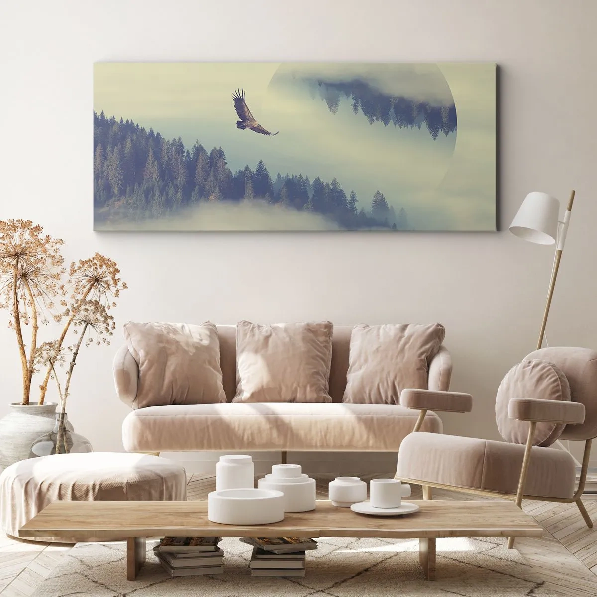Vászonkép - Láttam egy sas árnyékát - 100x40 cm
