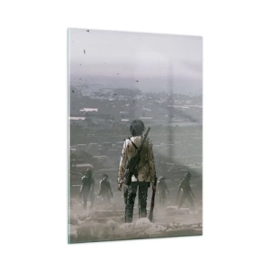 Üveg kép - Utolsó igazságos? - 50x70 cm