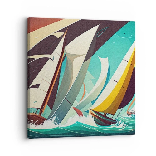 Vászonkép - Közelről és személyesen az elemekkel - 30x30 cm