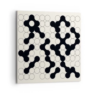 Vászonkép - Kínai játék - variáció - 50x50 cm