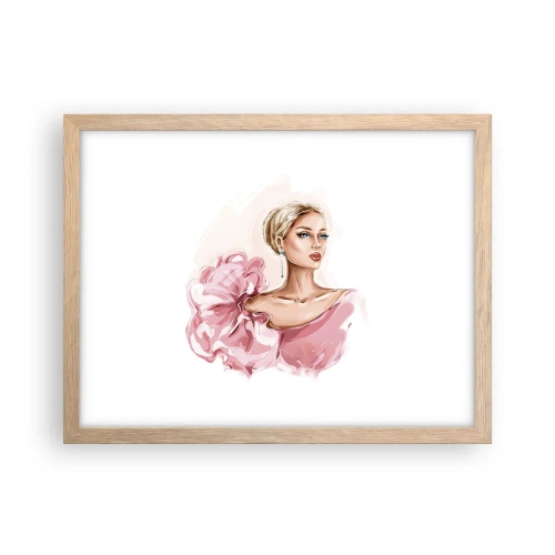 Poszter világos tölgy keretben - Mintha festett lenne… - 40x30 cm