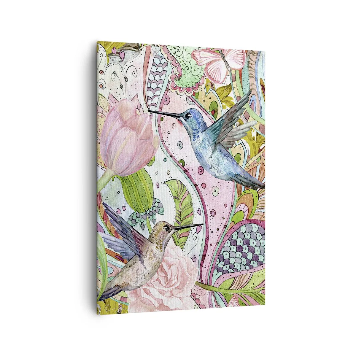 Vászonkép - Szőlőbe gabalyodva - 70x100 cm