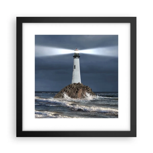 Poszter fehér keretben - Ide…ide…itt! - 30x30 cm