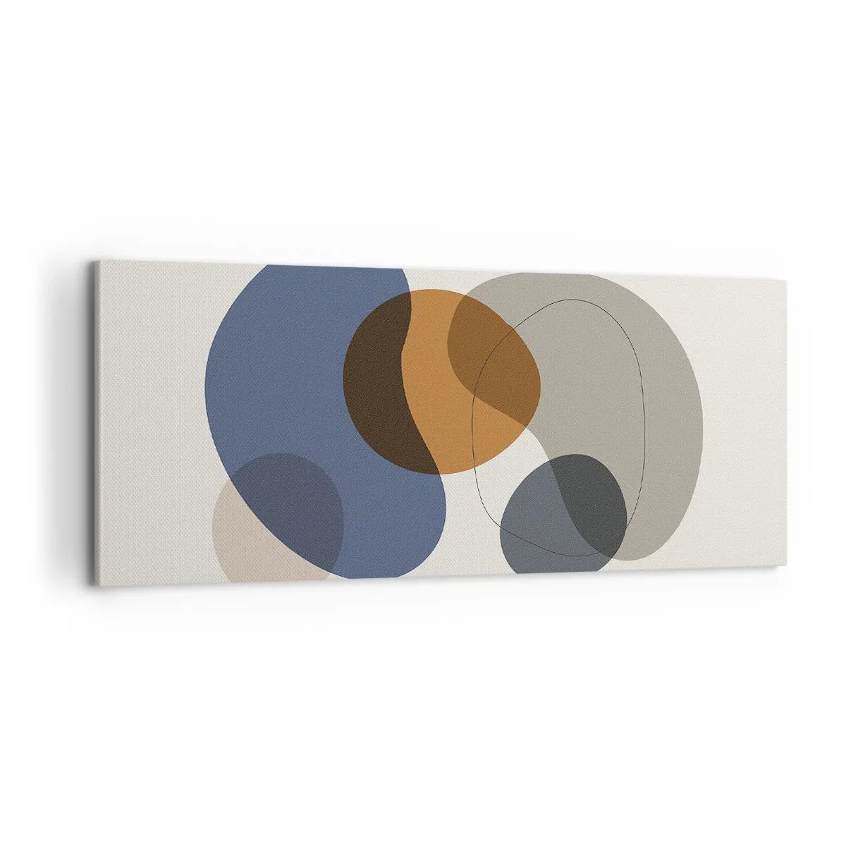 Vászonkép - Színek cseppjei - 100x40 cm