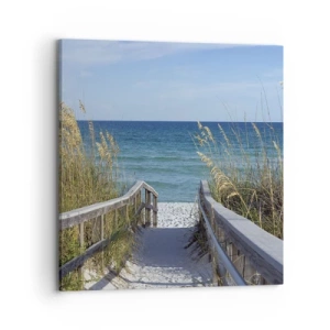 Vászonkép - Napsütésben, szélben - 70x70 cm