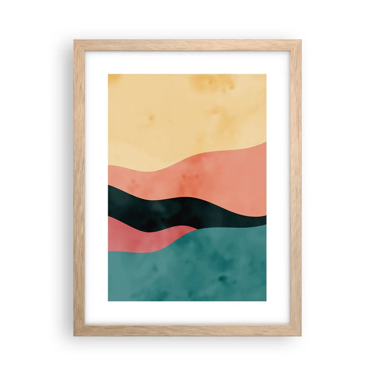 Poszter világos tölgy keretben - Megfelelő összeegyeztethetetlenség - 30x40 cm