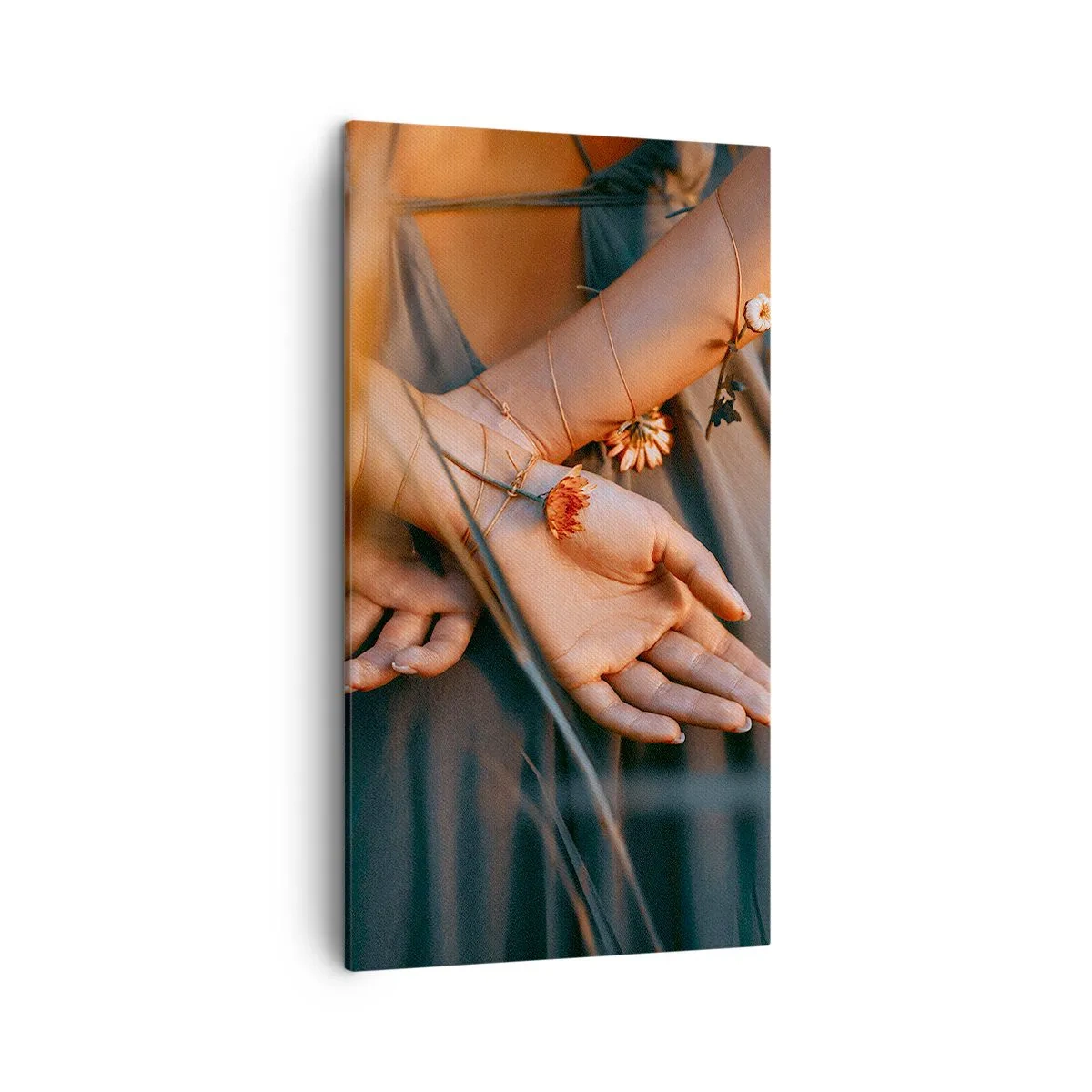 Vászonkép - Kapcsolatban a természettel - 45x80 cm