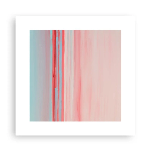 Poszter - Absztrakció hajnalban - 30x30 cm