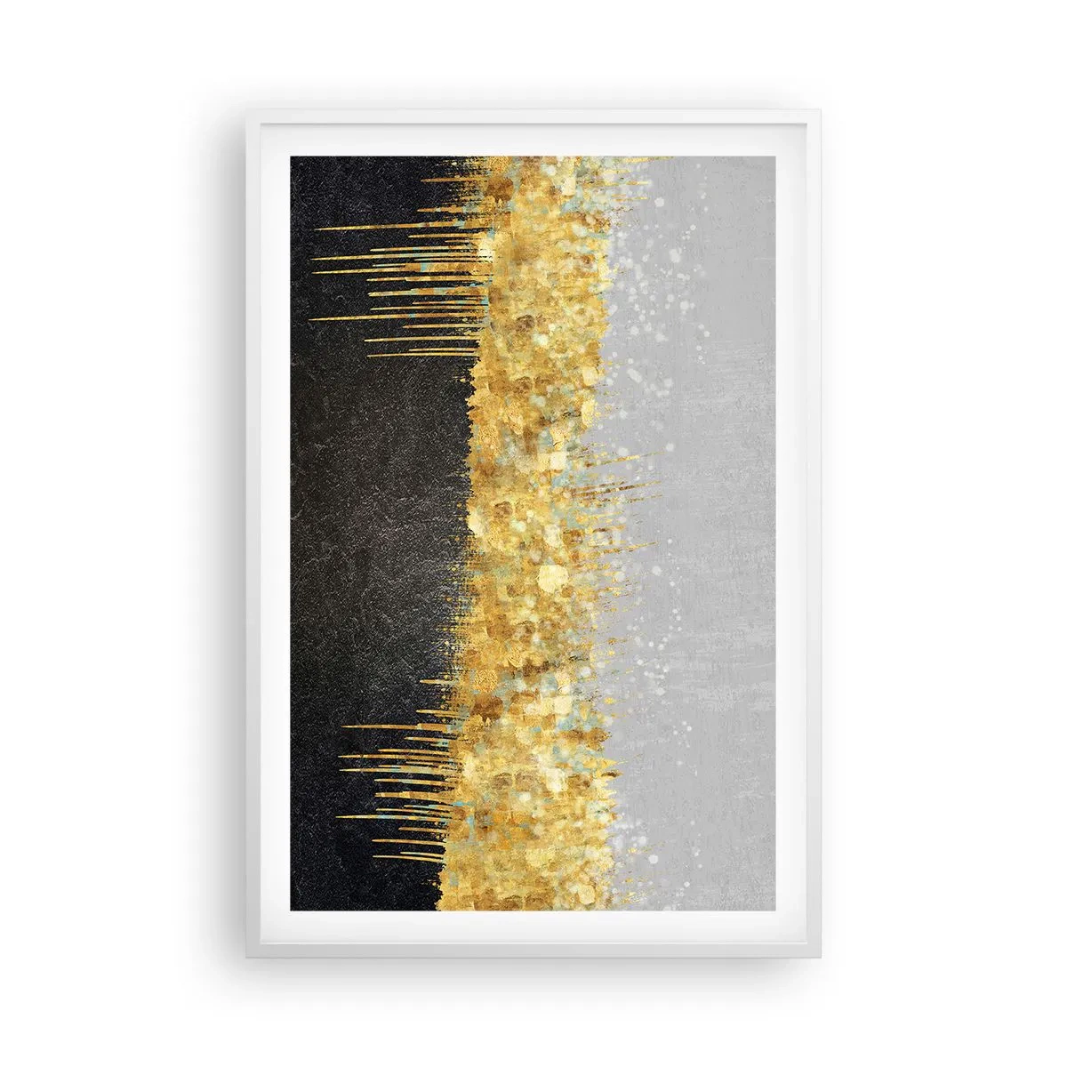 Poszter fekete keretben - Befelé és felfelé - 61x91 cm