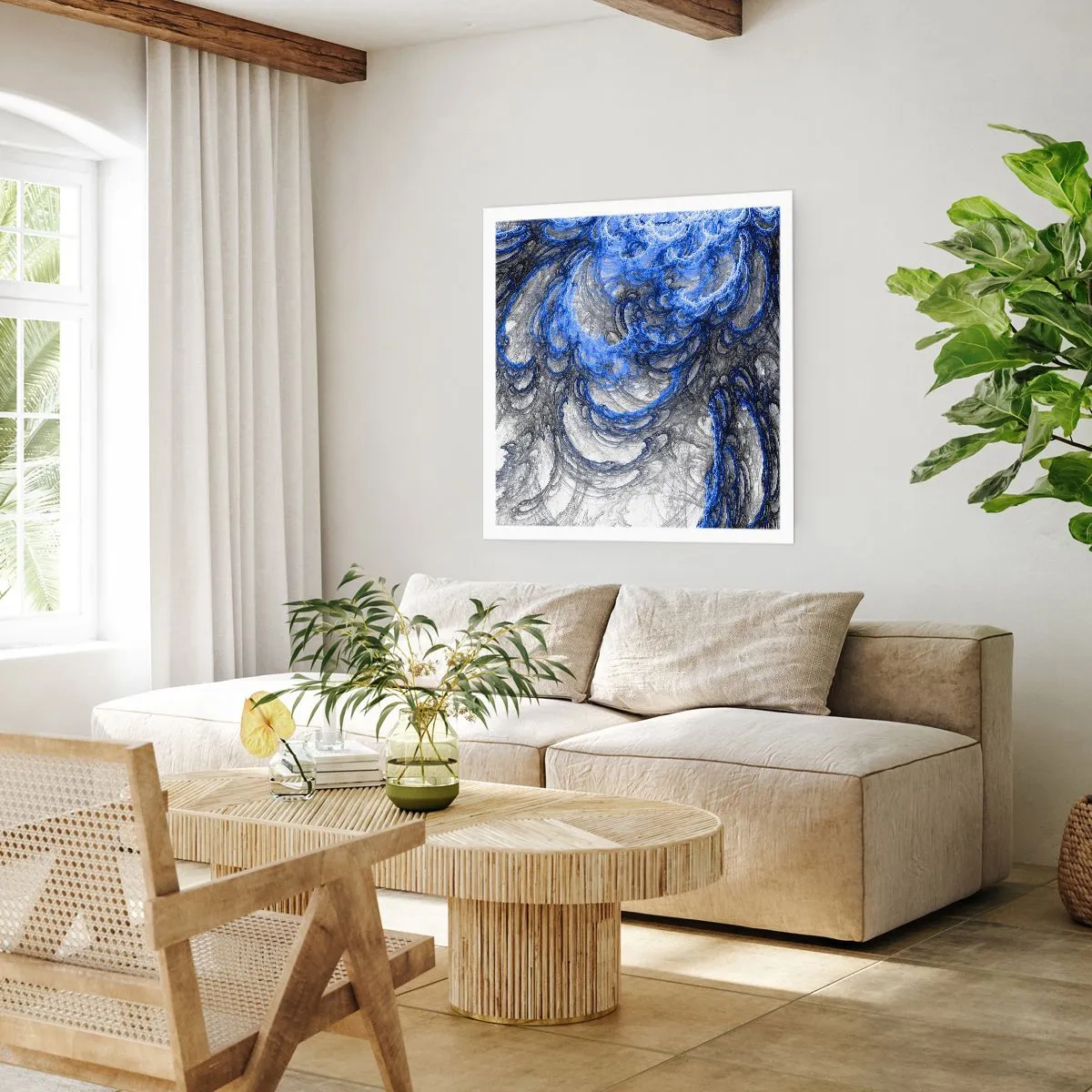 Poszter - Egy hullám születése - 50x50 cm
