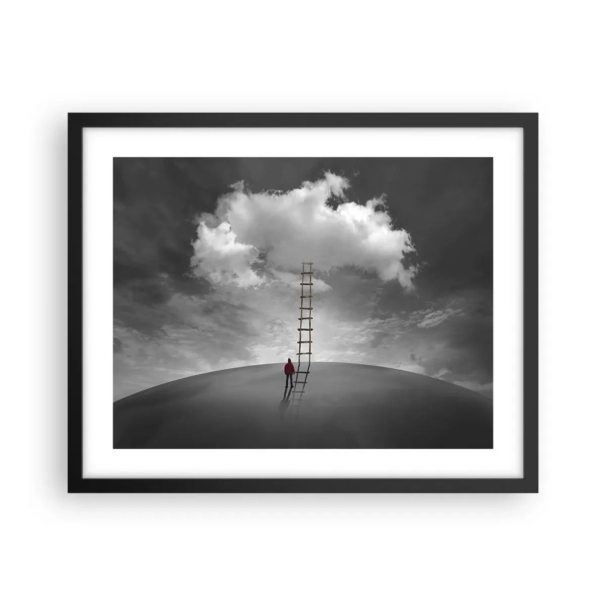 Poszter fehér keretben - Minden lehetséges - 50x40 cm