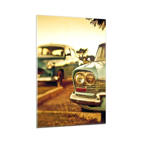 Üveg kép - Várunk és meglátjuk - 80x120 cm