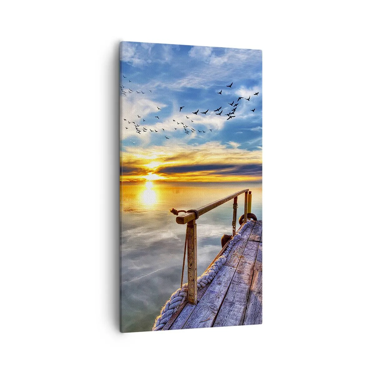 Vászonkép - Megnyugszik a szél - 55x100 cm