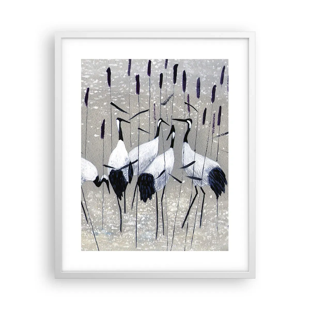 Poszter fekete keretben - A sajátjaik között - 40x50 cm