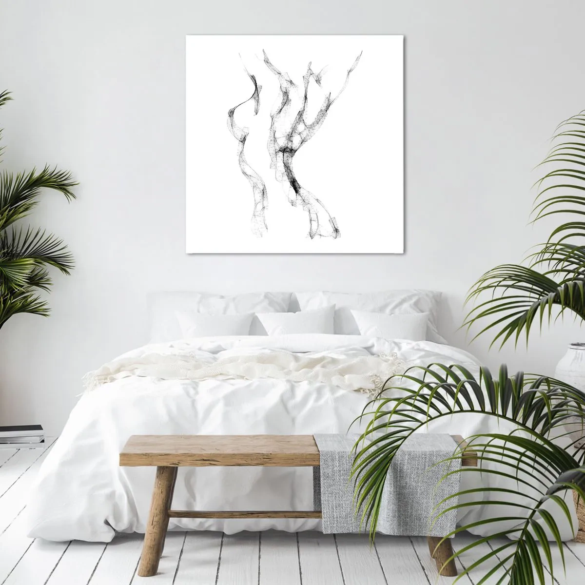 Vászonkép - Gyönyörű és erős - 40x40 cm