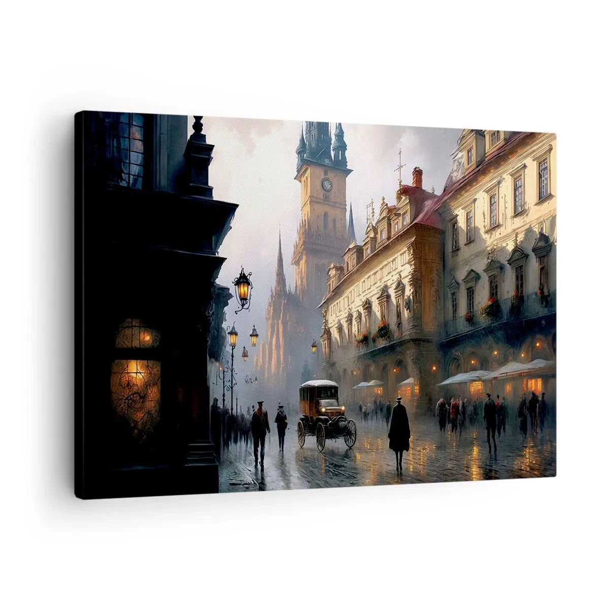 Vászonkép - Egy prágai este varázsa - 70x50 cm